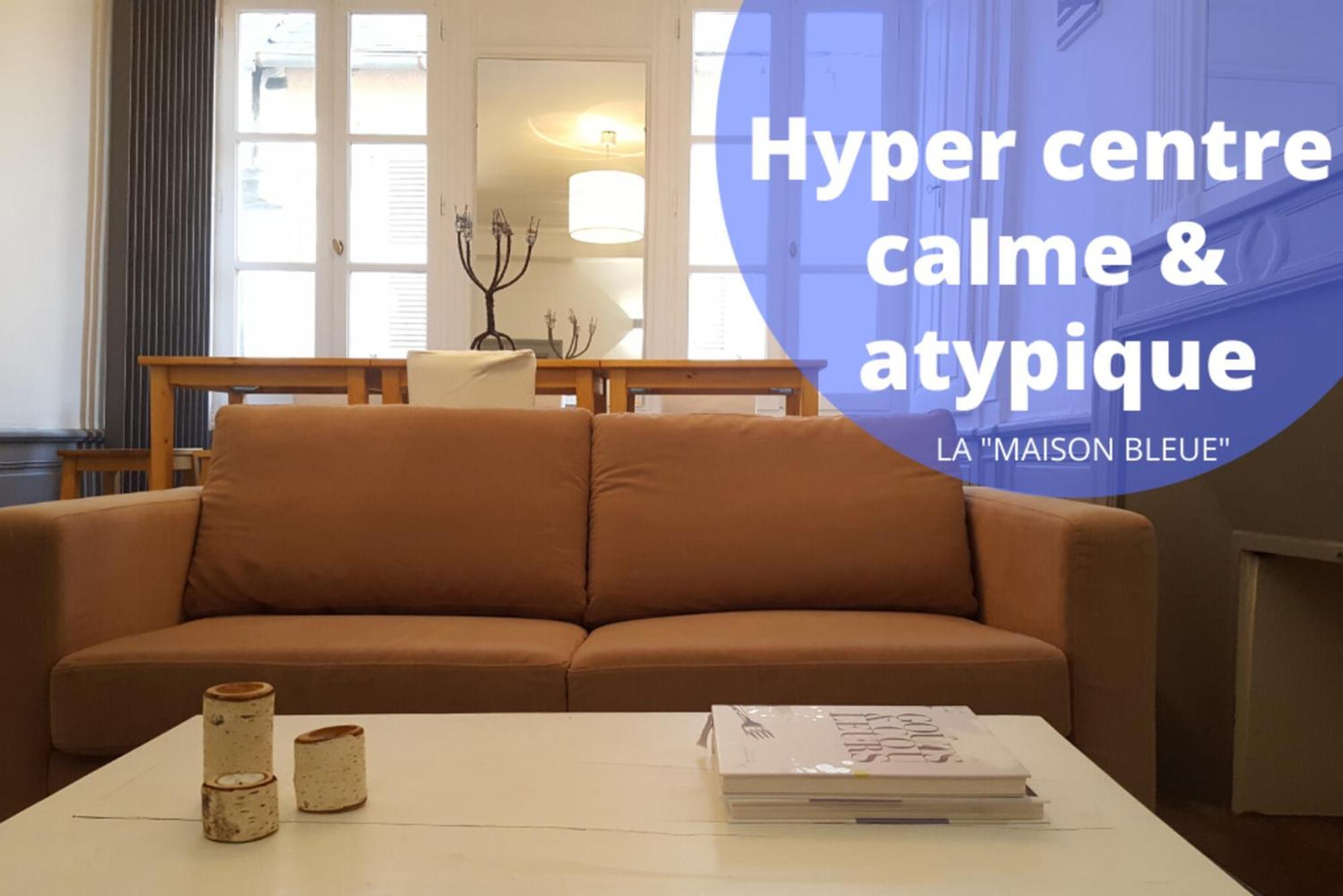 La Maison Bleue, Un Emplacement De Choix A 罗德兹 外观 照片